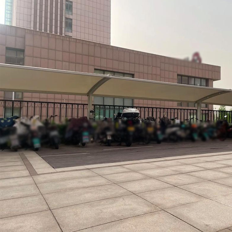 伊通膜结构电动车棚