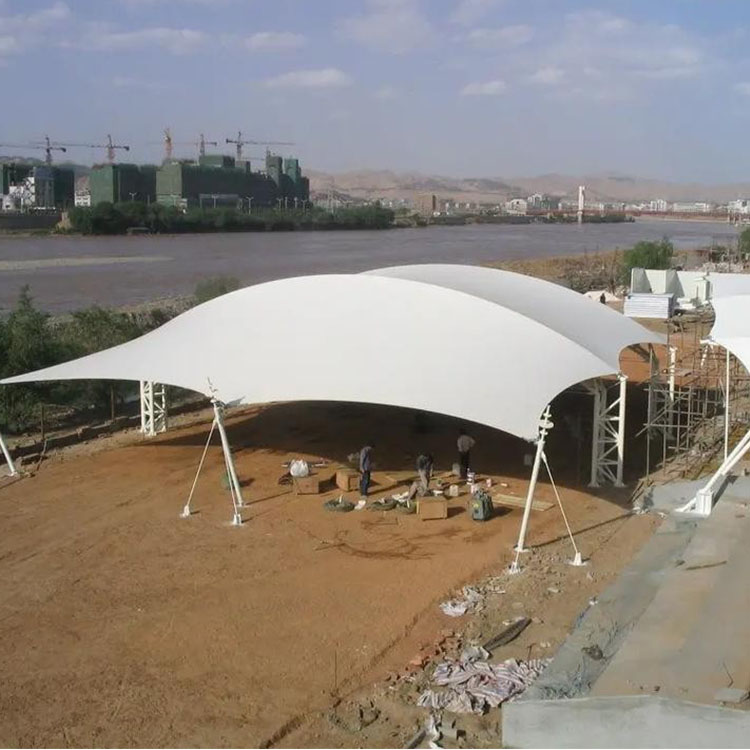 伊通膜结构汽车棚